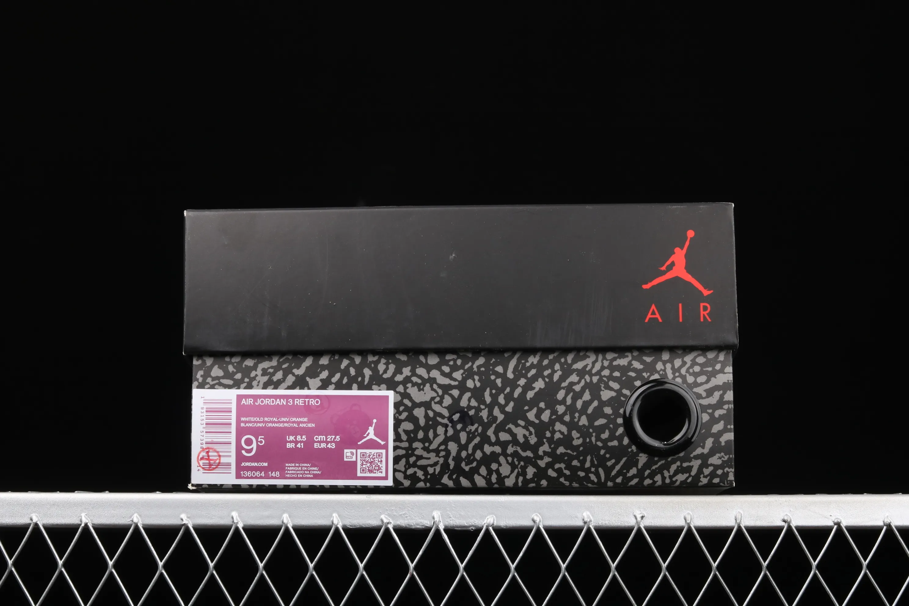All categories Air Jordan Jordan series basketball shoes Air Jordan 3 Air Jordan 3 Retro "Knicks" AJ3 Joe 3 Knicks color 136064-148